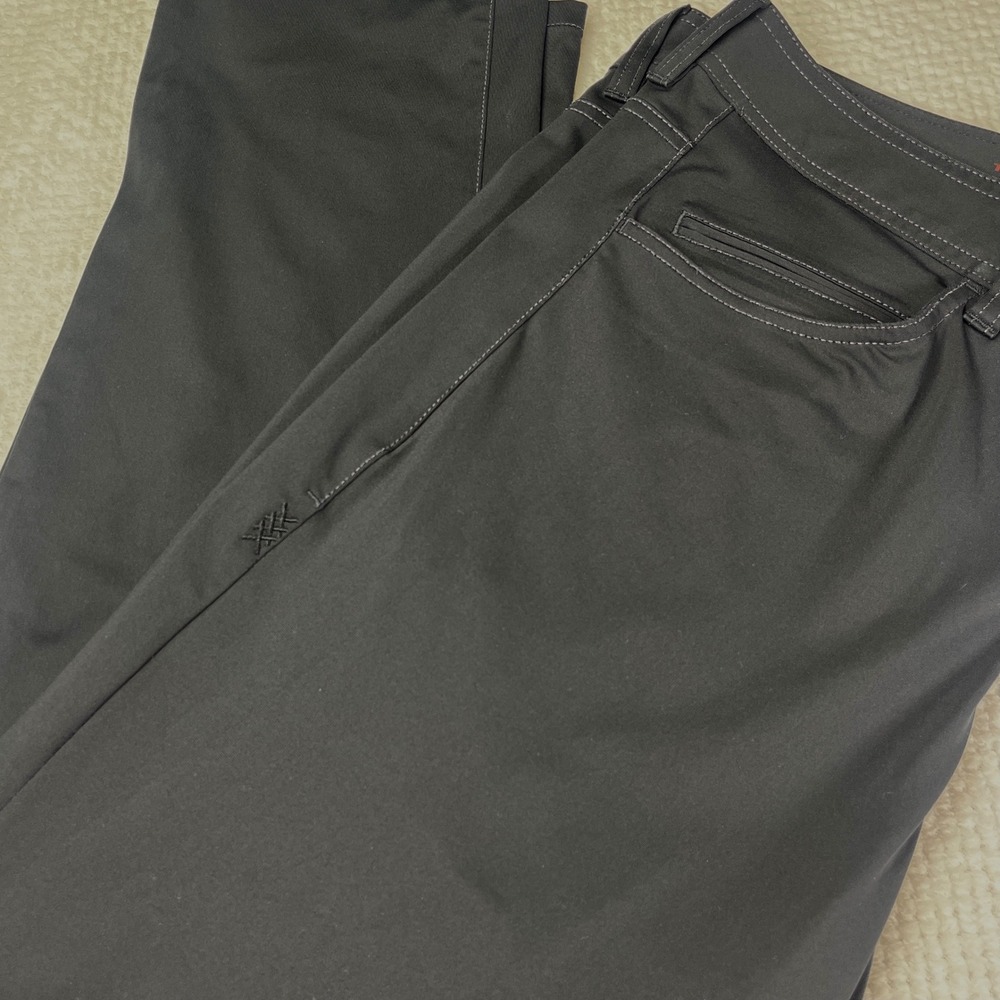 RHONE Commuter Pants Men's Charcoal Gray Stretch Performance Slim Fit Size‎ 35